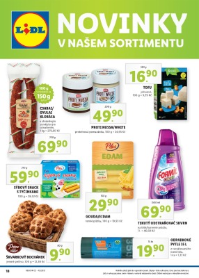 akční leták Lidl 8.11.2021-14.11.2021