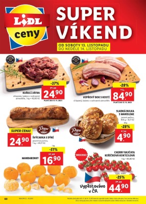 akční leták Lidl 8.11.2021-14.11.2021