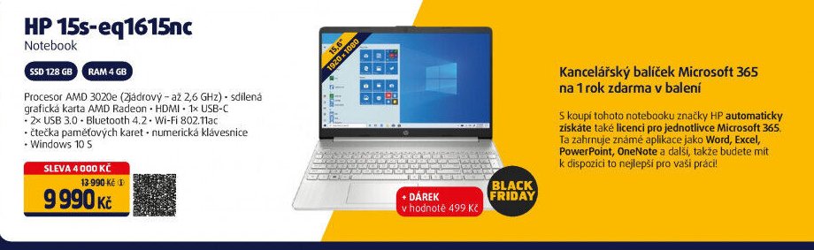 HP 15s-eq1615nc Notebook