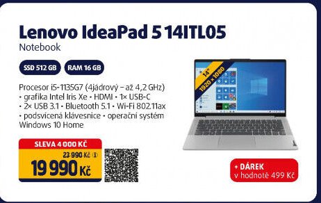 Lenovo IdeaPad 5 14ITL05 Notebook