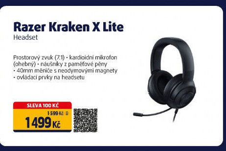Razer Kraken X Lite Headset