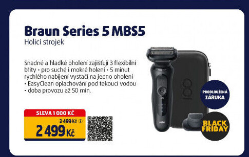 Holicí strojek Braun Series 5 MBS5