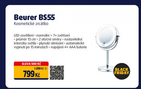 Kosmetické zrcátko BS55 Beurer