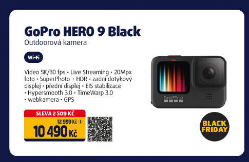 Outdoorová kamera GoPro HERO 9