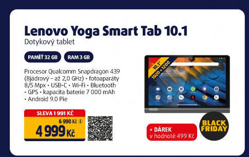 Tablet Lenovo Smart Tab 10.1