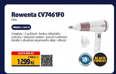 Vysoušeč vlasů Rowenta Premium Care PRO CV7461F0