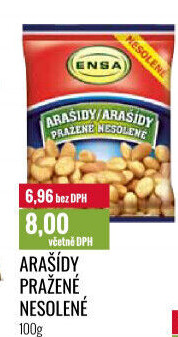Pražené arašídy Ensa