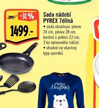 Sada nádobí PYREX 7dílná