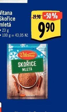 Vitana Skořice mletá