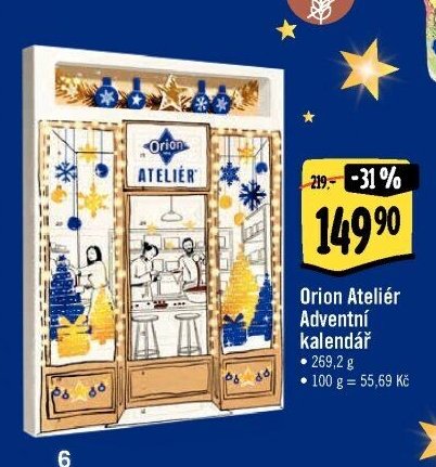 Orion Ateliér Adventní kalendář