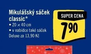 Mikulášský sáček classic*