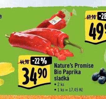 Nature's Promise Bio Paprika sladká