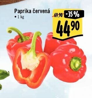 Paprika červená