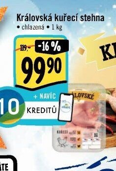 Královská kuřecí stehna