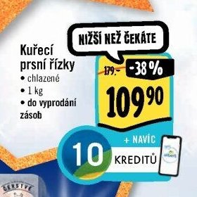 Kuřecí prsní řízky