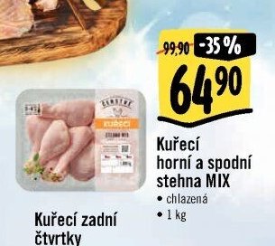 Kuřecí horní a spodní stehna MIX