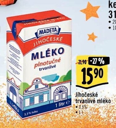 Jihočeské trvanlivé mléko