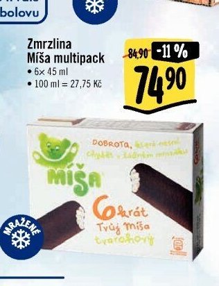 Zmrzlina Míša multipack