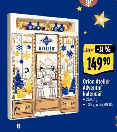 Adventní kalendář Ateliér Orion