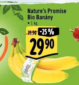 Banány bio Nature'