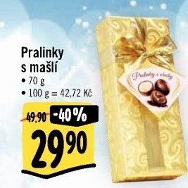 Bonboniéra Pralinky Delafaille