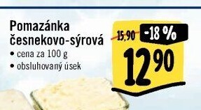 Česneková pomazánka se sýrem