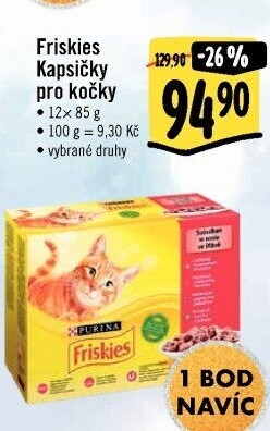 Kapsičky pro kočky Friskies