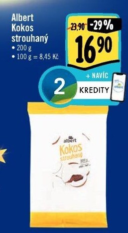 Kokos strouhaný Albert