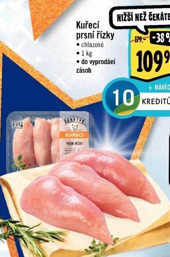 Kuřecí prsní řízky Albert