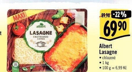 Lasagne Bolognese Albert