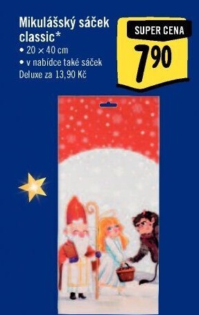 Mikulášský sáček / taška