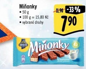 Oplatky Miňonky Opavia