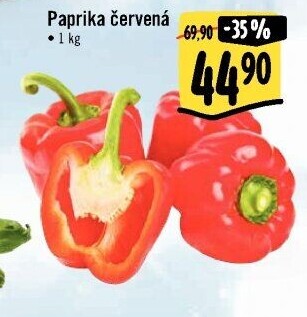 Paprika červená