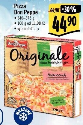 Pizza mražená Don Peppe