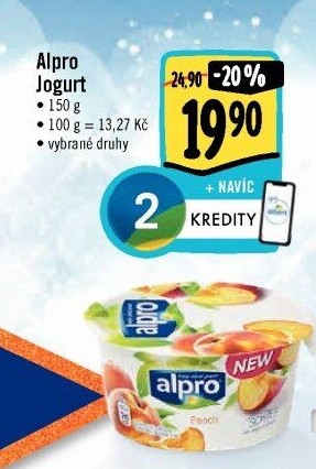 Sójový jogurt ochucený Alpro