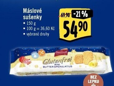 Sušenky bez lepku Coppenrath