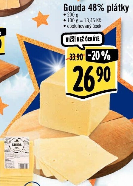Sýr Gouda 48% Albert