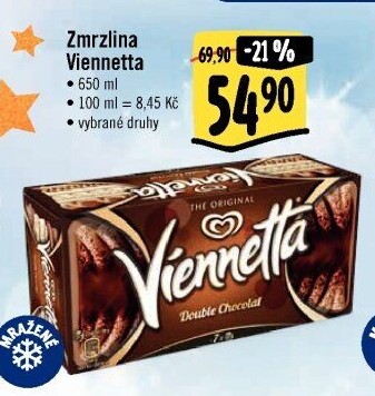 Zmrzlinová roláda Viennetta Algida