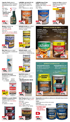 akční leták Barvy a laky drogerie 9.11.2021-28.11.2021