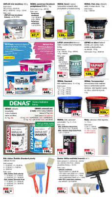 akční leták Barvy a laky drogerie 9.11.2021-28.11.2021