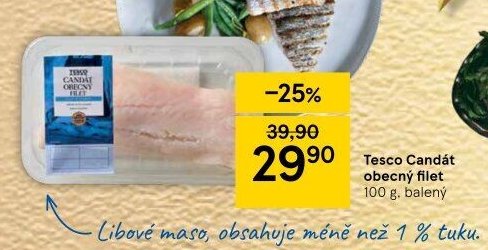 Tesco Candát obecný filet