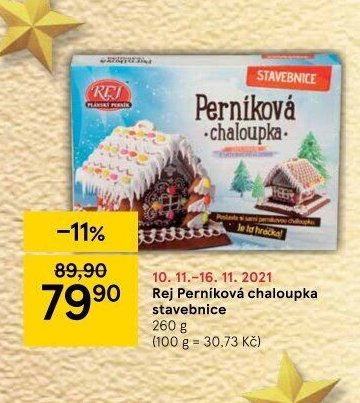 Rej Perníková chaloupka stavebnice