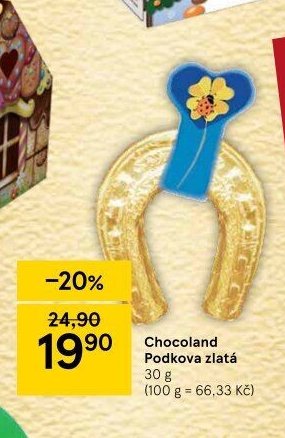 Chocoland Podkova zlatá