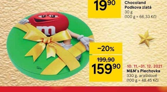 M&M's Plechovka