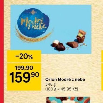 Orion Modré z nebe