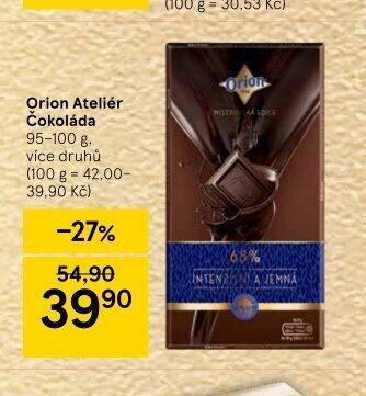 Orion Ateliér Čokoláda
