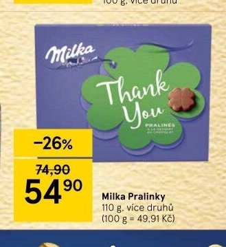 Milka Pralinky