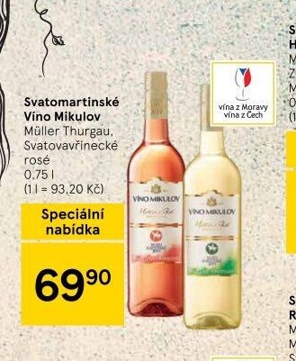 Svatomartinské Víno Mikulov