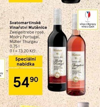 Svatomartinské Vinařství Mutěnice