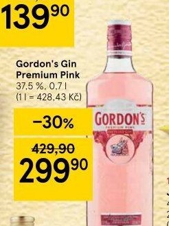 Gordon's Gin Premium Pink 37,5 %, 0,7 l